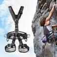 thumbnail image 2 of Detachable Design Climbing , High Reliability Full-body , For Mountaineering Rapid Descent Escape Rock Climbing Hole Lifting, 2 of 8
