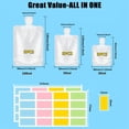 thumbnail image 3 of Travel Size Bottles Set For Toiletries With Reusable Leakproof Containers And Travel Accessories Kit, 3 of 7