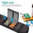 thumbnail image 3 of SHISUYAN 2 Pcs Weekly Pill Organizer Pill Box Divided Compartment Pill Organizer Vitamin Case Portable Pill Holder, 3 of 8