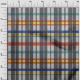 thumbnail image 2 of oneOone Silk Tabby Light Gray Fabric Madras Check Craft Projects Decor Fabric Printed By The Yard 42 Inches Wide, 2 of 4