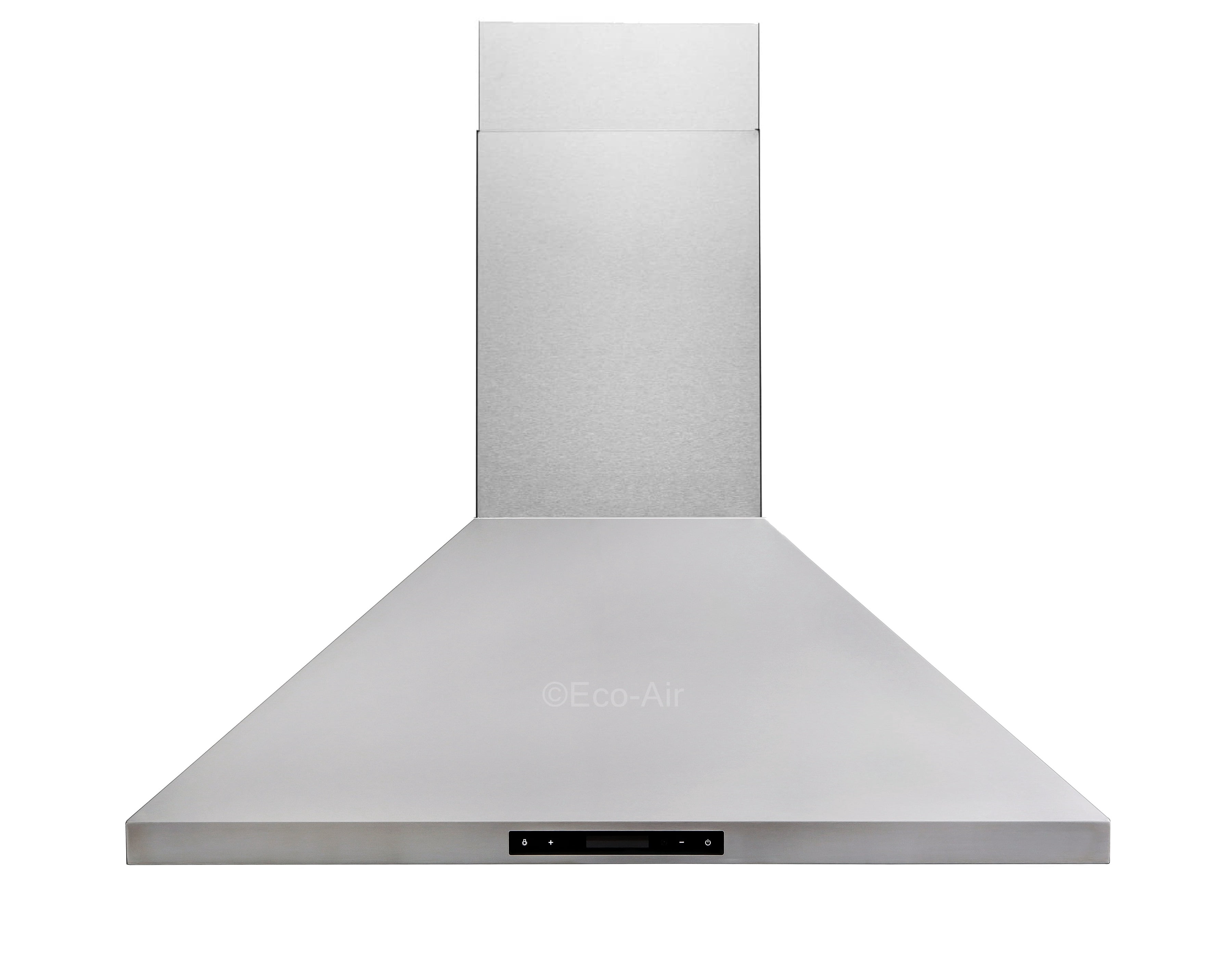Eco-Air 36” Ducted Wall Mount Range Hood in Stainless Steel
