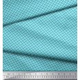 thumbnail image 3 of Soimoi Poly Georgette Fabric Diagonal Line Geometric Decor Fabric Printed Yard 42 Inch Wide, 3 of 3