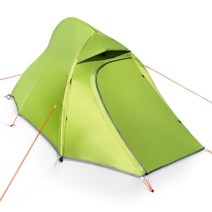 Outdoor camping tent for 1-2 people, lightweight waterproof and windproof camping tent suitable for backpacking and hiking