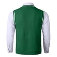thumbnail image 4 of SHIXIAOO Male Knitted Vest Vest V Neck Sleeveless Padded Sweater Vest Open Cardigan plus Man Sweater for Men Sweaters for Men Cardigan Open Front with Hood Cropped Cardigan Sweaters for Men Sweaters, 4 of 8