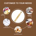thumbnail image 3 of TFixol Adjustable Bamboo Drawer Organizer - Expandable Storage for Kitchen, Office, and Wardrobe - Multi-Compartment Design for Utensils, Socks, and Accessories, 3 of 6