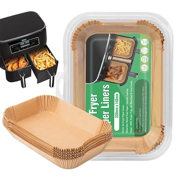 Czzoypi Air Fryer Liners Disposable for Air Fryer,Air Fryer Liners, Non-stick Parchment Paper, Air Fryer Accessories Dual Air Fryer