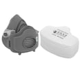 thumbnail image 2 of Paint  Anti Dust Respirator Filter Gas Mask Set Chemical Anti-dust Masks Industrial Paint Spraying Protective Mask Workplace Safety, 2 of 7