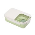 thumbnail image 4 of Boîte à Lunch Scolaire Portable Compartiments Micro-Ondes Scellage Contenant Alimentaire Rangement Contenant Alimentaire avec Cuillère Organisateur Verrouillable Étanche Vert, 4 of 9