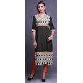 thumbnail image 2 of Bimba Robes Tuniques Droites pour Femmes Kurti Imprimé Tenue d'Été Kurta, 2 of 5