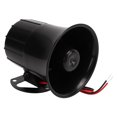 thumbnail image 1 of Emergency Horn, Angle Adjustable Durable ABS Outdoor Alarm Safe Reliable Convenient Practical  For Residential Areas, 1 of 8