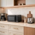 thumbnail image 2 of Hamilton Beach 1.1 Cu.ft Countertop Microwave Stainless Steel with Child Safety Lock 1000W Black, 2 of 7
