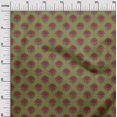 thumbnail image 2 of oneOone Georgette Viscose Fabric Floral Block Print Fabric BTY 42 Inch Wide, 2 of 4