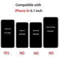 thumbnail image 2 of Étui de Téléphone Compatible pour iPhone XR, Étui Mignonnes Transparentes Pailletées pour Filles Femmes, 2 of 8