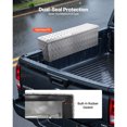 thumbnail image 3 of KFFKFF Truck Bed Tool Box, Heavy Duty Aluminum Tool Box with Tread Patterns, Storage Toolbox Chest Organizer with Lock and Key, 3 of 9