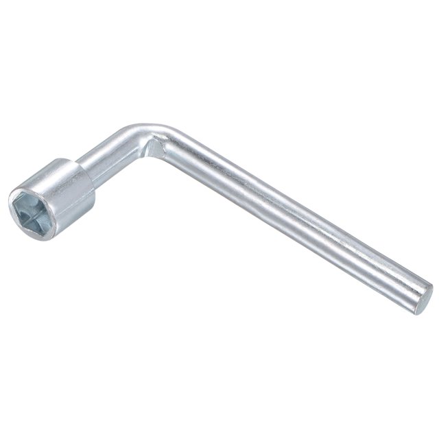 Unique Bargains 10mm Metric L Shaped Angled Open Hex 6 Point Socket Wrench, Single Ended