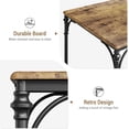 thumbnail image 2 of BeesClover Dining Table Set for 4, Kitchen Table and Chairs for 4 with Upholstered Chairs, 5 Piece Rectangular Kitchen Table Set, for Small Space, Apartment, 2 of 8