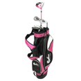 thumbnail image 1 of Confidence Ensemble de Clubs de Golf Junior avec Sac de Support - Rose, Filles 4-7 Ans, Main Droite, 1 of 2