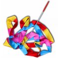 thumbnail image 4 of Gymnastics Streamers, Nylon Widely  Dance Ribbons 4m  for Training Coloful,Flame,Orange,Red,Pink, 4 of 8