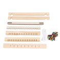 thumbnail image 4 of Kids Weaving Kit, Glossy Frame Kids Weaving Loom High  Stimulate Creativity  For DIY, 4 of 8