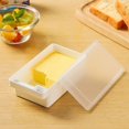 thumbnail image 2 of Binwennn Butter Cutter Square Butter Butter Storage Container | Butter Cutting Tool Butter Dish With Lid Easy To Cut Handle Butter Cutter Space Saving Candy Buffet Containers Set Bathroom for, 2 of 8