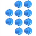 thumbnail image 1 of 10 Pcs Boutons d'Arcade 30Mm Boutons d'Arcade Réactifs pour Amateurs de Jeux Bleus, 1 of 6