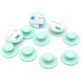 thumbnail image 1 of 10 Pcs Self-Stick Drawer Knobs Instant Cabinet Drawer Mini Handle Helper Kitchen Cabinet Door Window Drawer Auxiliary Pulls Convenient Opening Stick-on Handles(Green), 1 of 6