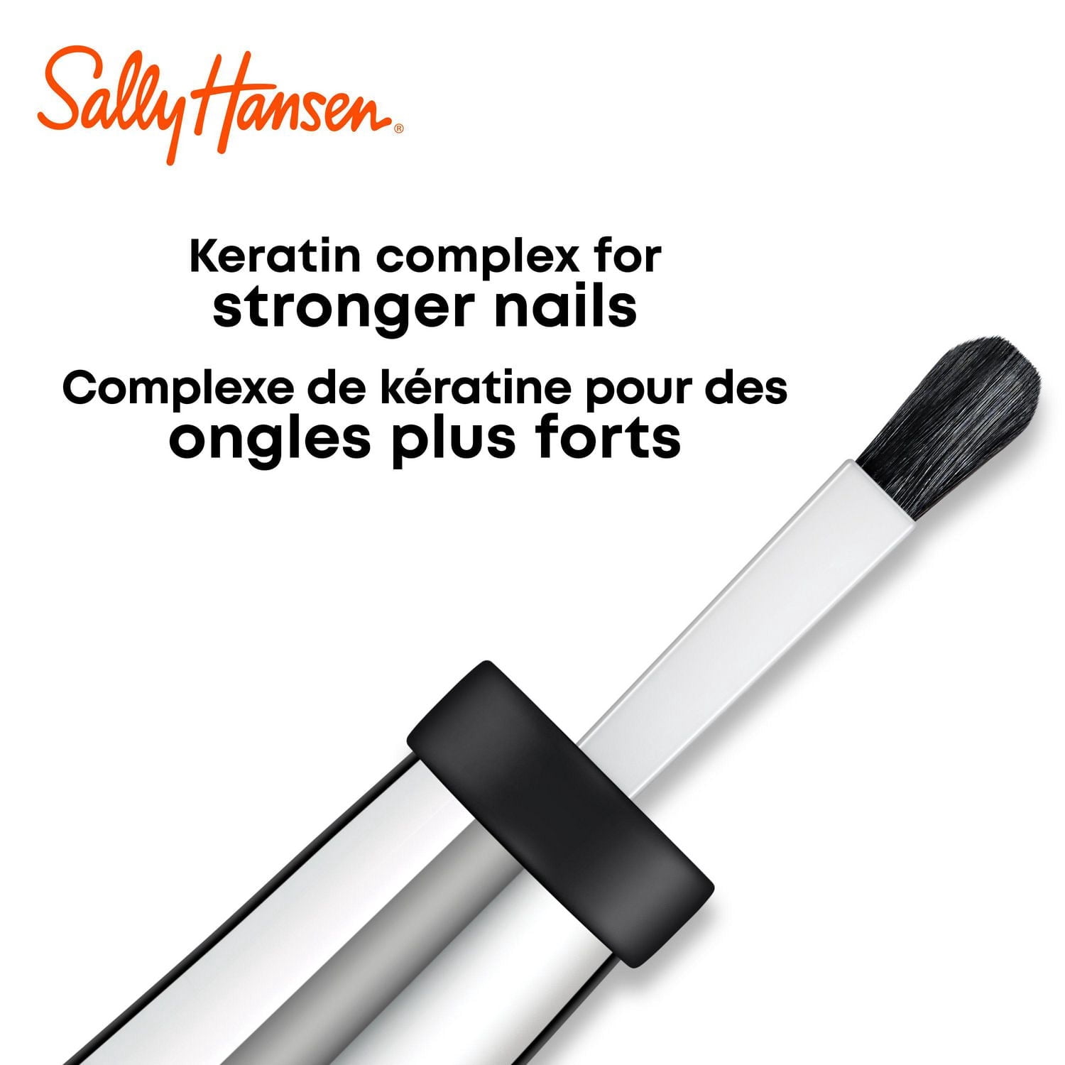 Sally Hansen Vernis à ongles Complete Salon Manicure™, résiste aux éclats, au complexe de kératine, des ongles plus forts, résultats de qualité salon