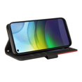 thumbnail image 4 of Case for Motorola Moto G9 Power Leather Wallet Book Flip Folio Stand View Cover - Black, 4 of 5