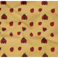thumbnail image 4 of oneOone Cotton Poplin Twill Pale Orange Fabric Red Insect Sewing Craft Projects Fabric Prints By Yard 56 Inch Wide, 4 of 4