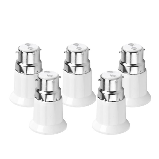 Bulb Base Long Durability Lamp Holders Bulb Adapter Converter 5PCS Bulb Socket For Bulb