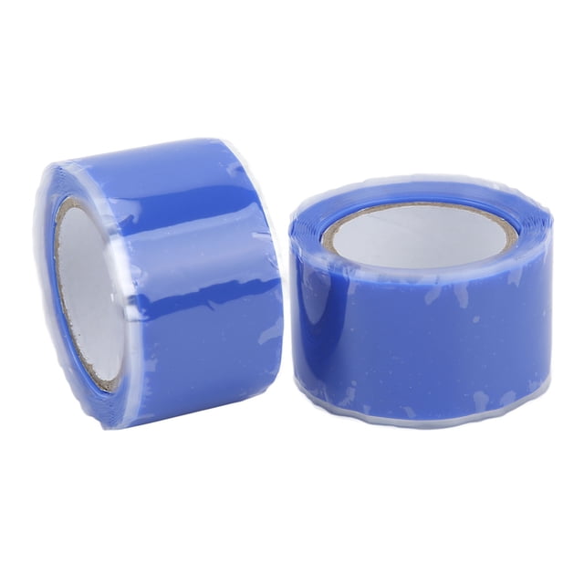Waterproof Silicone Tape, Stretchy Self Fusing Tape 2.5cm Width For Home Hose Repair Blue