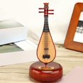 thumbnail image 3 of Boîtes à Musique Instrument Classique Style Vintage pour Maison Bureau Artware Cadeau Luté, 3 of 6