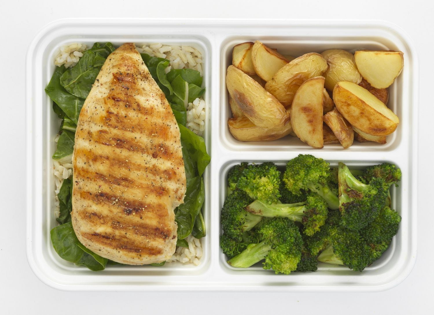 Grand contenant de préparation de repas