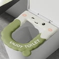 thumbnail image 4 of Hearth & Gear Reusable Toilet Seat Cushion Suitable For Elderly Use And Washable Eva Toilet Seat Cushion Suitable For Winter Household Use Bathroom Washable Toilet Seat Cover Cush Foam Rugs for Floor, 4 of 6