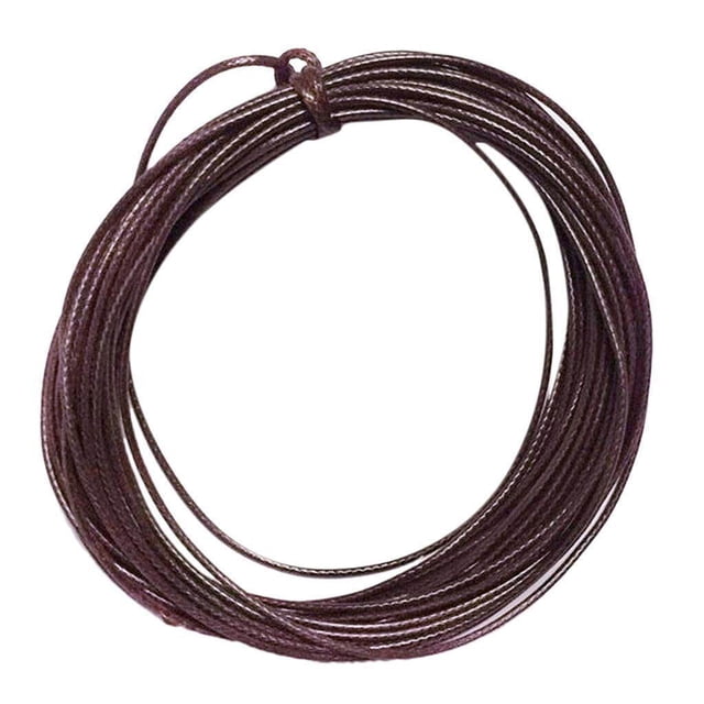 2mm Waxed Nylon Cord Jewellery Making String Findings String Beading 10m Coffee
