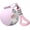 pink, variant on Stainless Steel Leakproof Portable Dog Water Bottle 9.6oz with Foldable Silicone Bowl for Outdoor Travel, Walking, Hiking