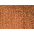thumbnail image 1 of Ahgly Company Machine Washable Indoor Rectangle Transitional Neon Orange Area Rugs, 4' x 6', 1 of 7