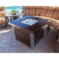 thumbnail image 3 of Hiland AWS-SQ22 Pare-Vent Carré en Verre pour Foyer, Carré, Transparent, 3 of 8