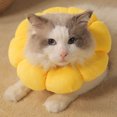 thumbnail image 1 of LSLJS Collier Cône Ajustable Cat Doux, Collier de Récupération Cat, Collier Anti-Léchage et Morsure pour Animal Anneau Fleur Anneau de Cou pour Chien Anti-Griffures Couvre-Tête, 1 of 7