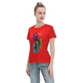 thumbnail image 4 of T-Shirt Basique à Manches Courtes pour Femmes Style de Rue Demon Slayer, 4 of 6