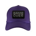 thumbnail image 1 of Gravity Threads Casquette Trucker Ajustable Game Over Patch - Violet, 1 of 2