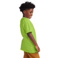 thumbnail image 2 of Hanes Beefy-T Boy`s T-Shirt, XS, Lime, 2 of 2