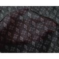 thumbnail image 4 of oneOone Silk Tabby Fabric Diamond & Chevron Ikat Printed Fabric 1 Yard 42 Inch Wide, 4 of 4
