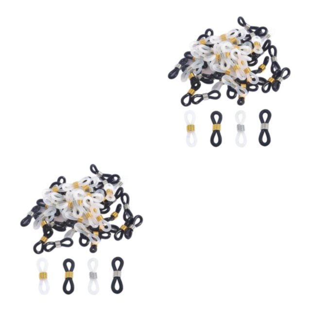 maskred Chaîne Porte-Lunettes à la Mode 50 Pcs Support Boucle Type B 50 Pcs 2Set