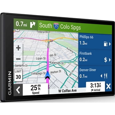 GPS Garmin DriveSmart 66 MT avec écran de 6.0 pouces avec alertes de trafic - Noir