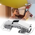 thumbnail image 1 of Yhmxh Tools,Home and Kitchen,Home Essentials Stainless Steel Hinges 5 Inch Thickened Type Cushioning Hinges Non-slotted Cabinet Door Hinge Hinges Hinges, 1 of 9