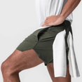 thumbnail image 4 of Besolor Men's Athletic Shorts Mesh Breathable Quick Dry Lightweight Workout Gym Shorts with Zipper Pockets, 4 of 7
