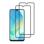 SELOZKE 2Pack Screen Protector Compatible with Samsung Galaxy A16 5G 6.7" Black Tempered Glass 9H Hardness, Anti Scratch,Full Coverage Screen Protector