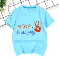 thumbnail image 2 of Felwors T-Shirts à Manches Courtes Col Rond Doux pour Filles, T-Shirt Imprimé 6 Couleurs, 2 of 5