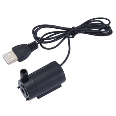 suyin Small Water Pump Silent Submersible Usb 5V 1M Cable Garden Outdoor Fountain Tool